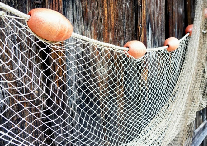 Сеть рыболовная (трехстенка) 1,8*50 м. KAIDA (Тонущий шнур)